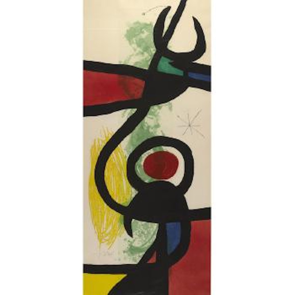 Les Grandes Manoeuvres (D. 575) by Joan Miró