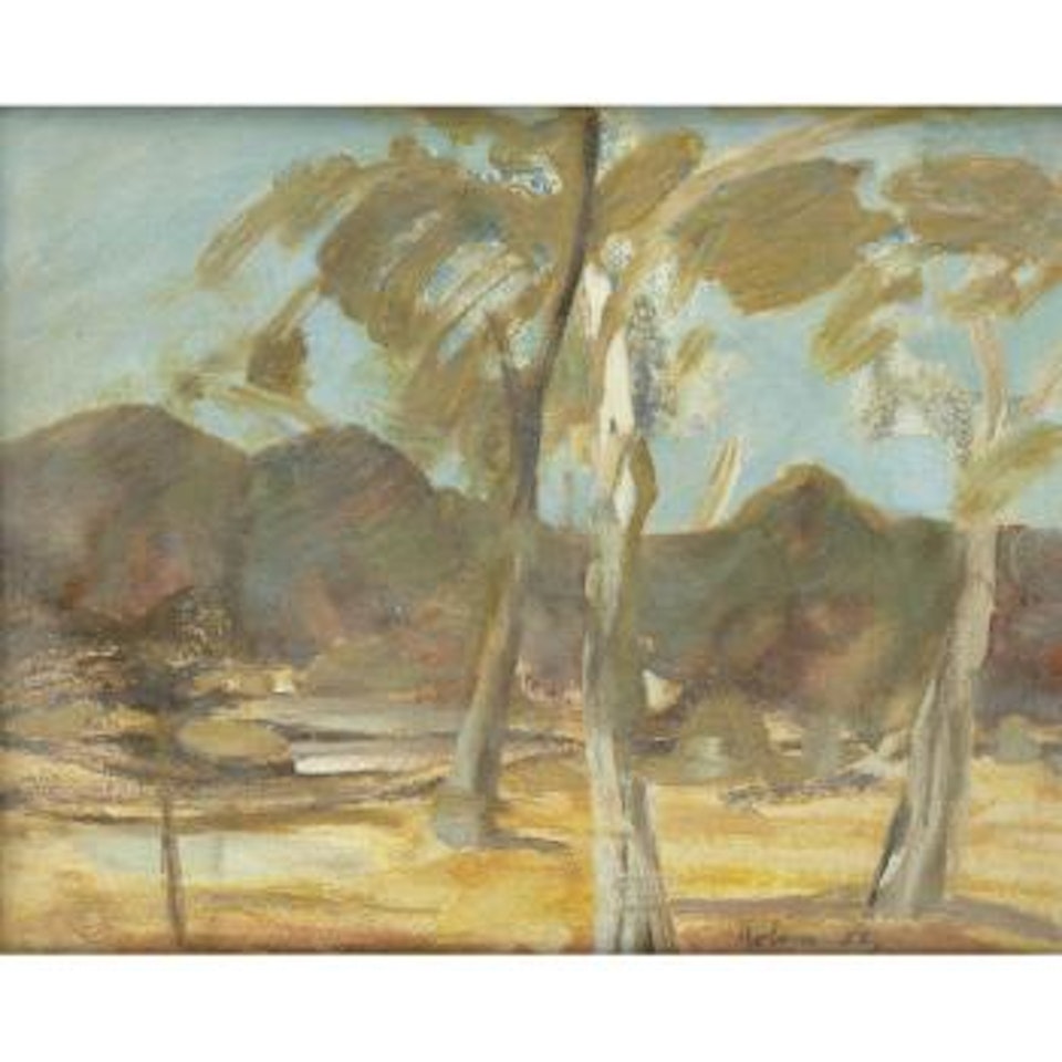 Water hole by Sidney Nolan