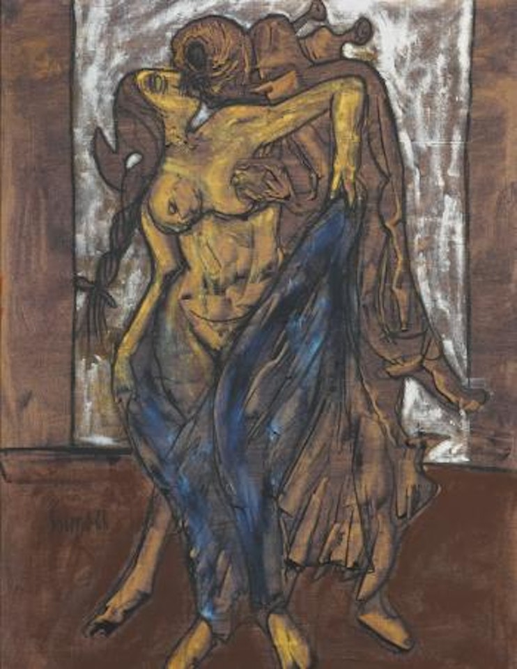 Death and The Maiden by Francis Newton Souza