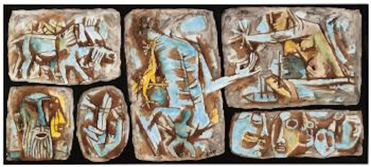 The Sixth Seal by M.F. Husain