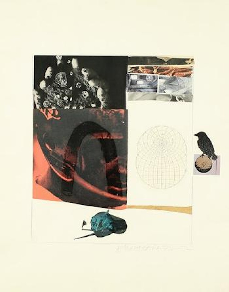 Horse Feathers, Thirteen by Robert Rauschenberg