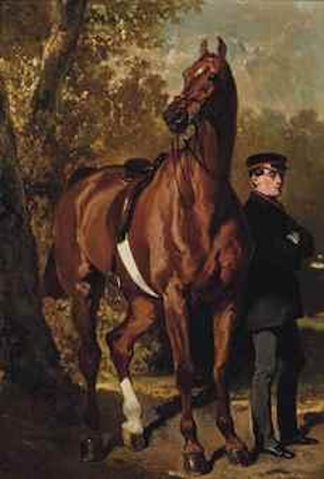 Cheval et son groom by Alfred de Dreux