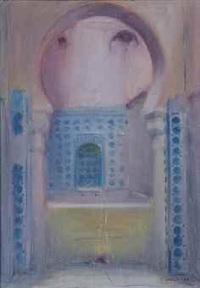 Sala de baños de l'Alhambra, à Grenade by Jacques Majorelle