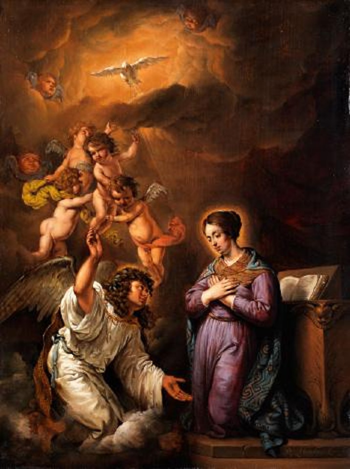 Die Verkündigung by Theodor Helmbreker