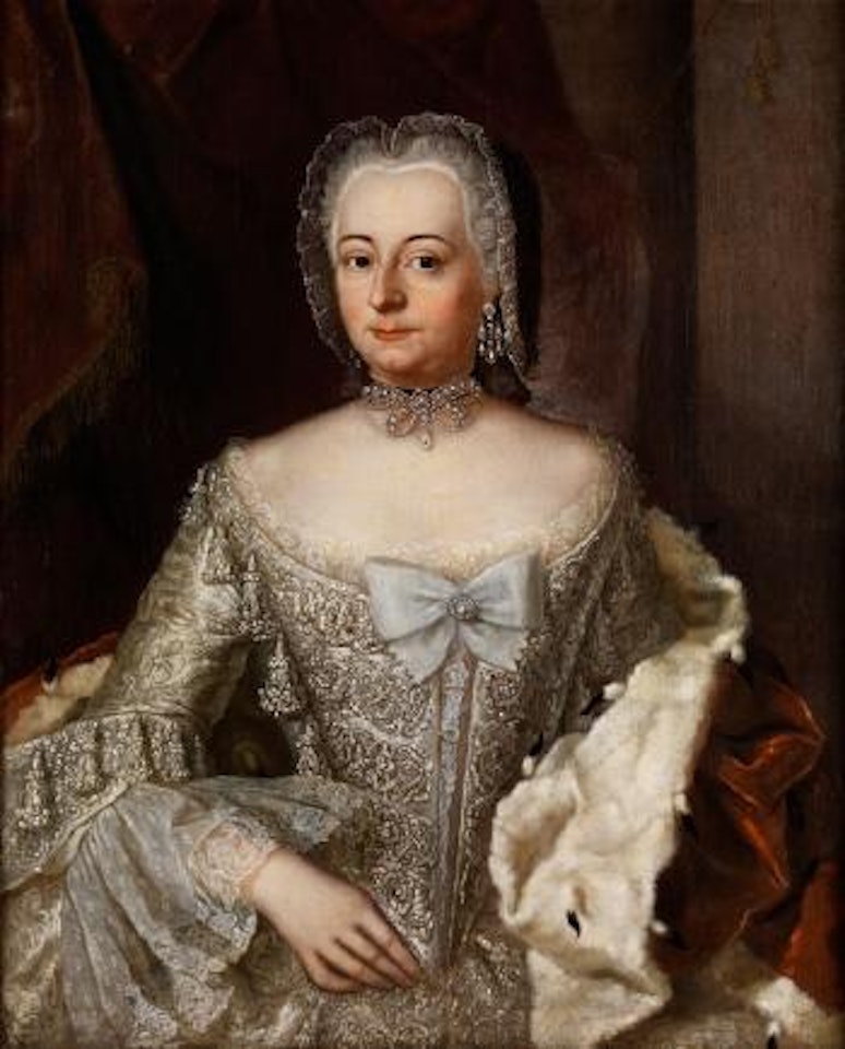 Portrait einer Dame des Hochadels by German School