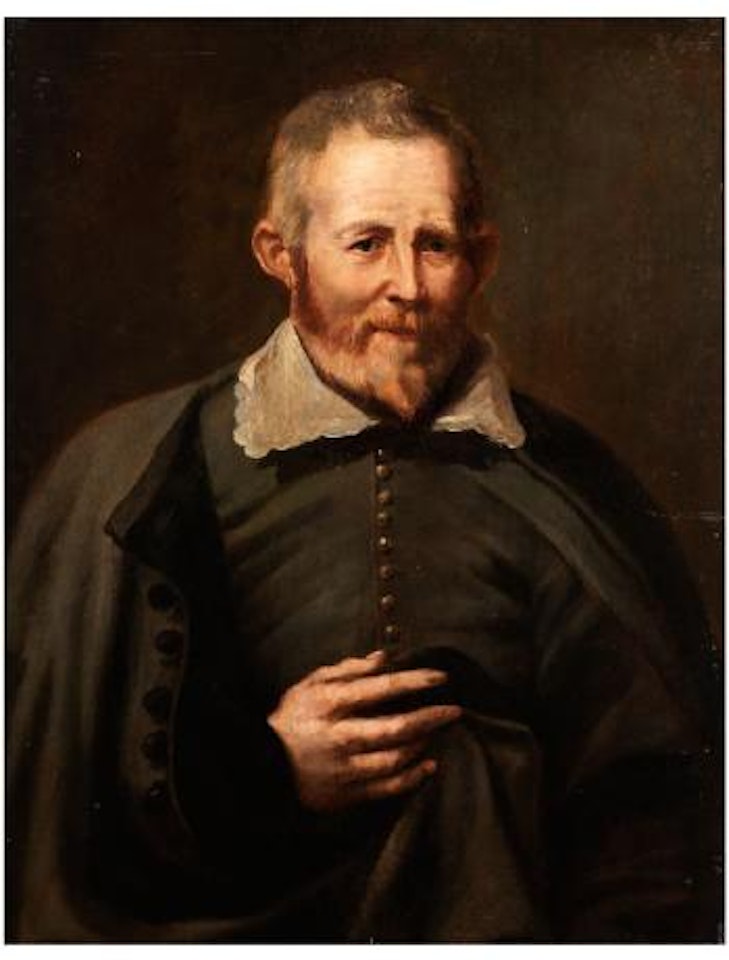 Halbbildnis eines bärtigen Mannes in dunkler Kleidung by Netherlandish School
