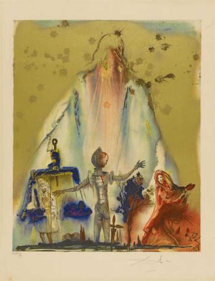 Tancreds Wahl by Salvador Dali