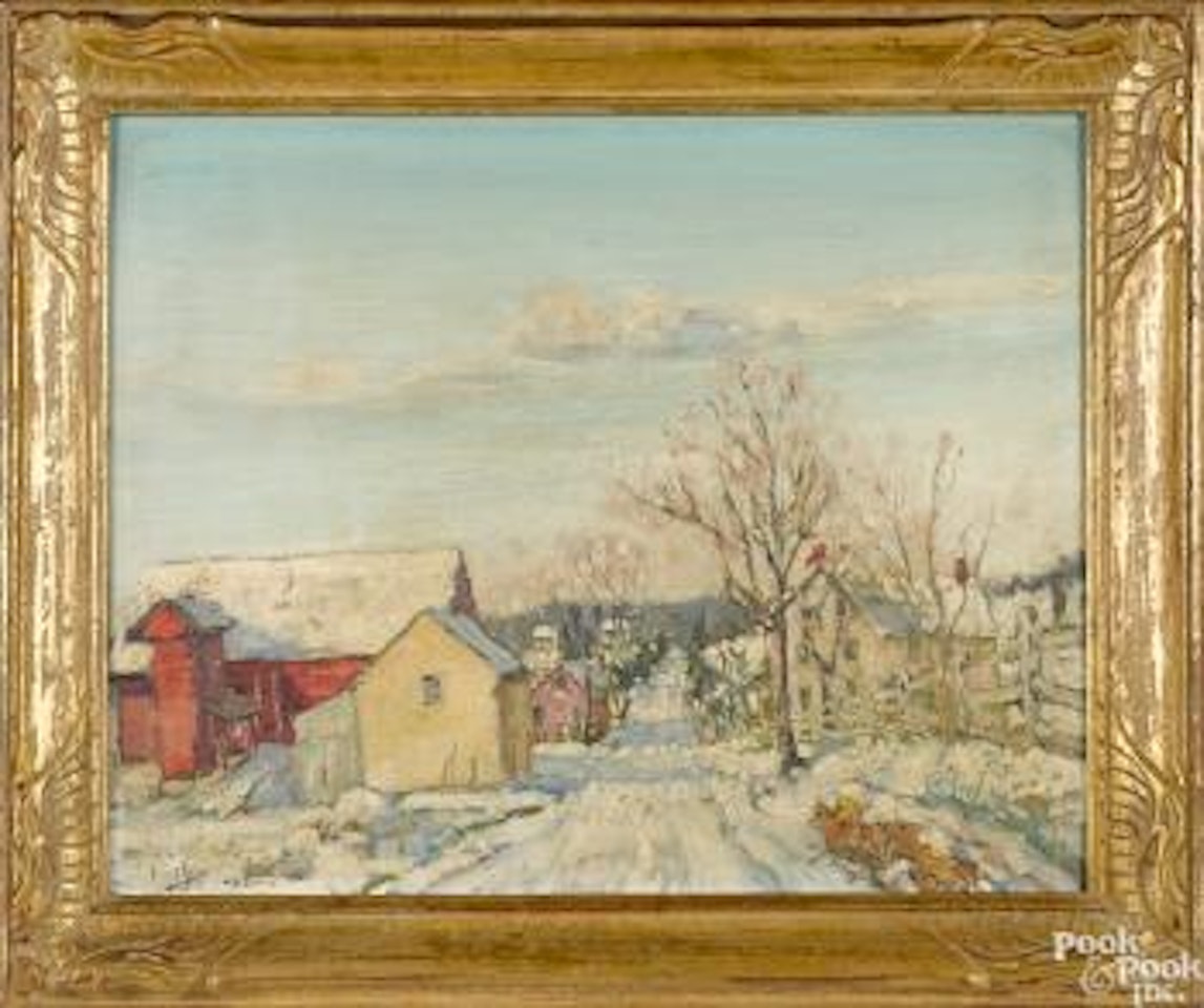 The quiet road by Walter Emerson Baum