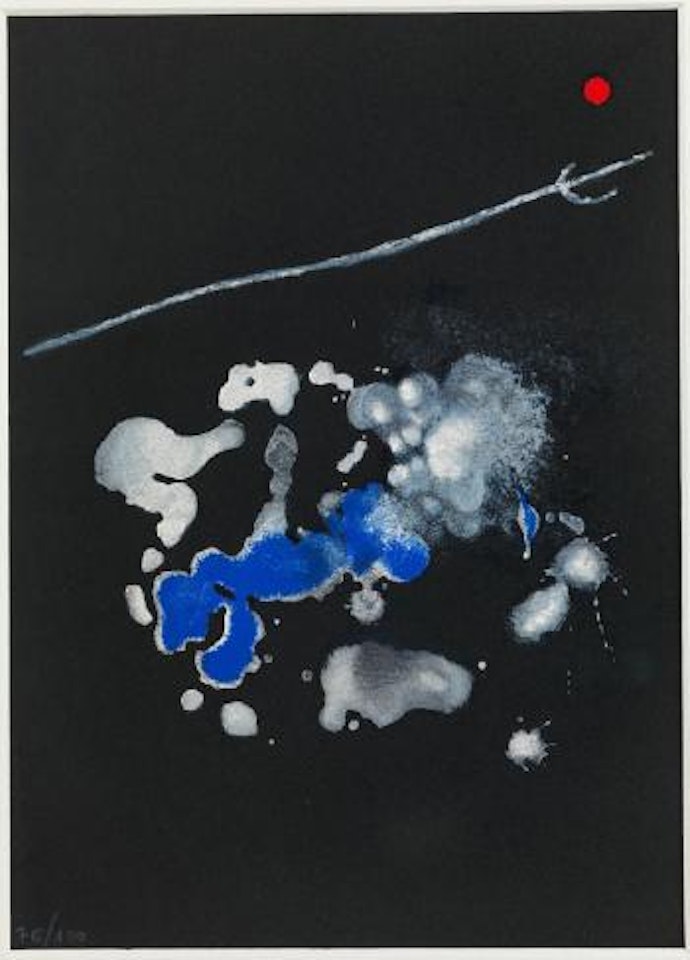 Blatt aus dem album 19 barcelona sala gaspar, frankreich by Joan Miró