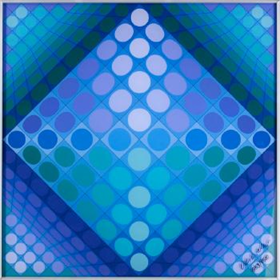 Das Vasarely Schach by Victor Vasarely