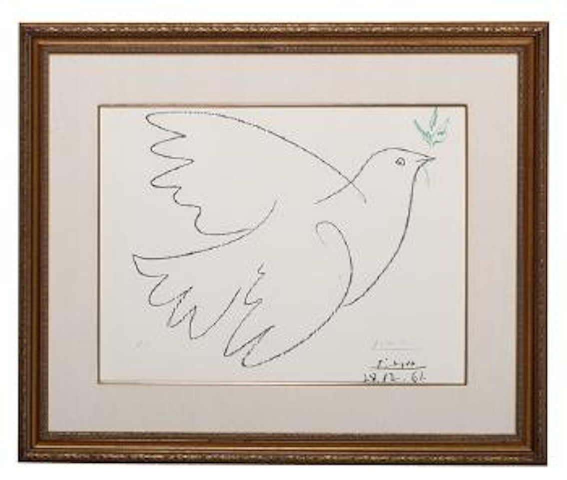 Dove of peace by Pablo Picasso