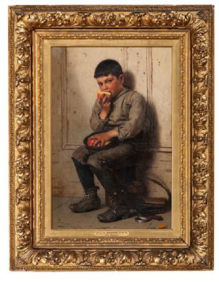 The Gourmet by John George Brown