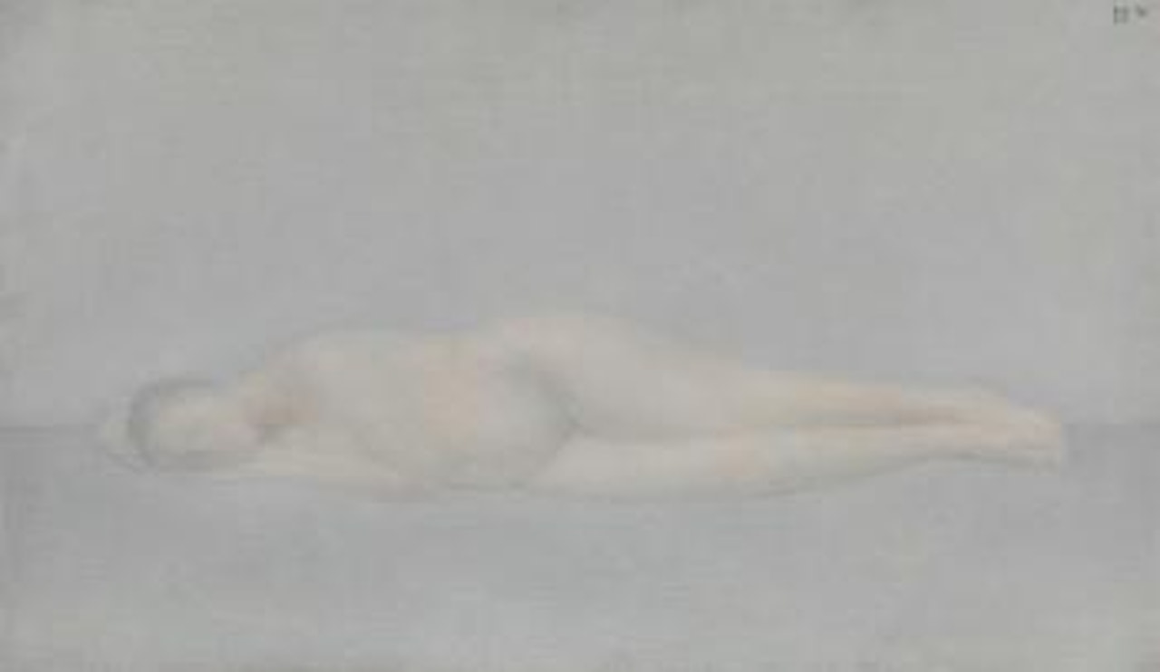 Reclining Nude by Vladimir Weisberg