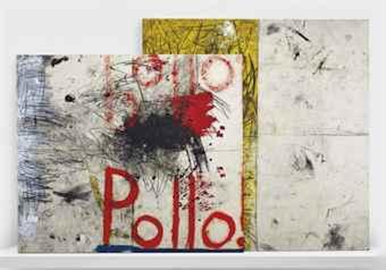 Untitled (Stack Paintings) by Oscar Murillo