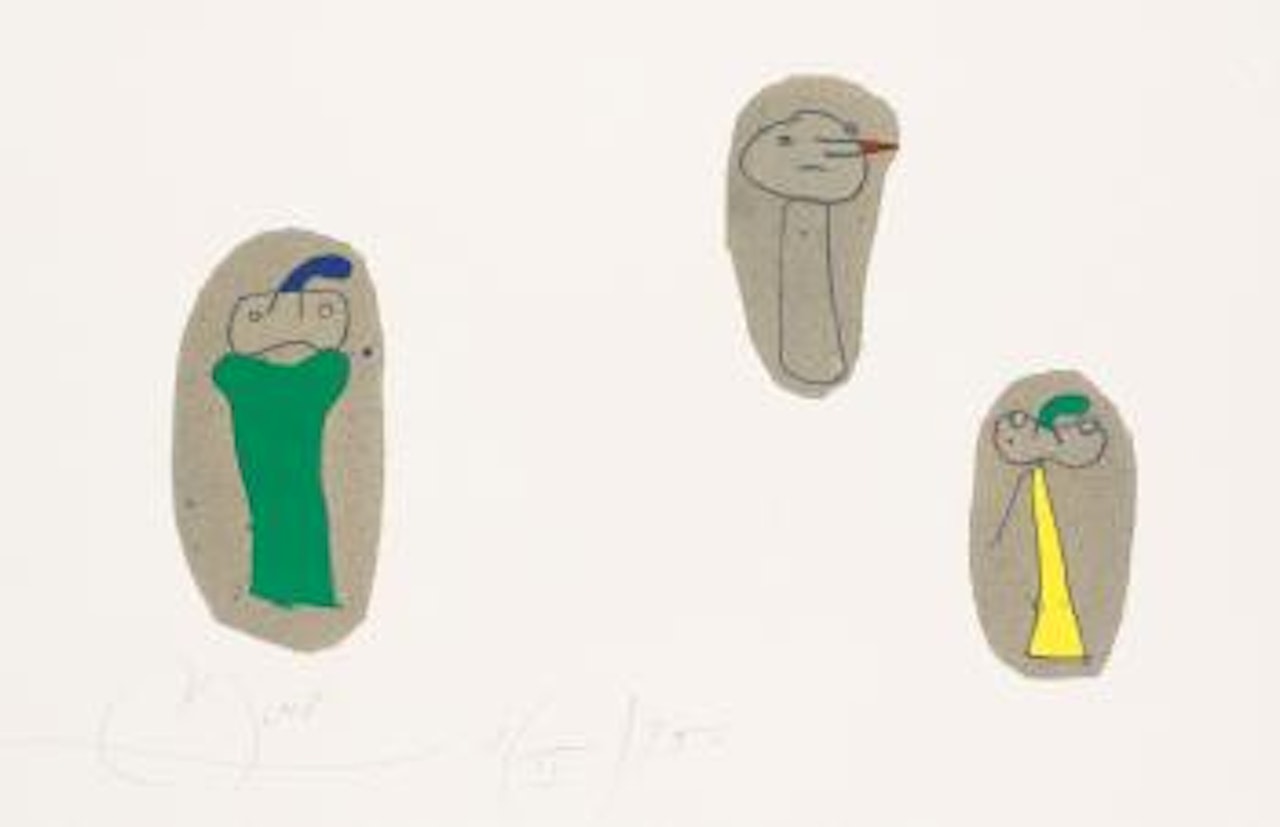 L'enfance D'ubu: Nine Plates (M. 1004, 1005, 1007, 1009, 1012, 1013, 1015, 1019, 1020) by Joan Miró