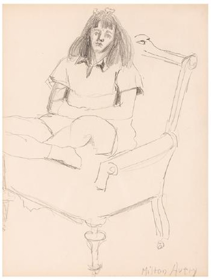 Little Girl by Milton Avery