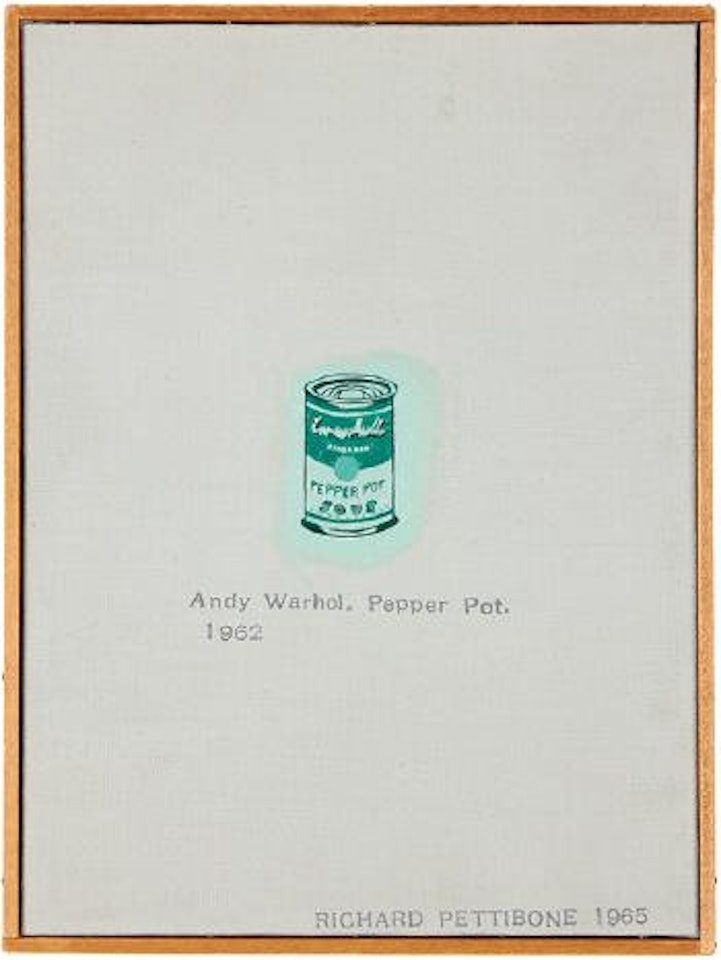 Andy Warhol, 'Pepper Pot,' 1962 by Richard Pettibone