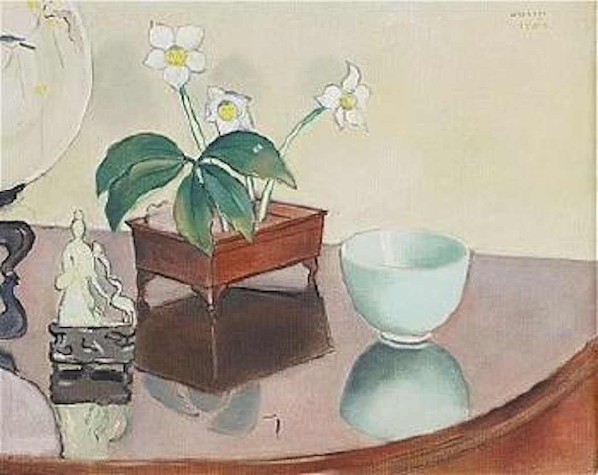 Stilleben med julros by Einar Jolin