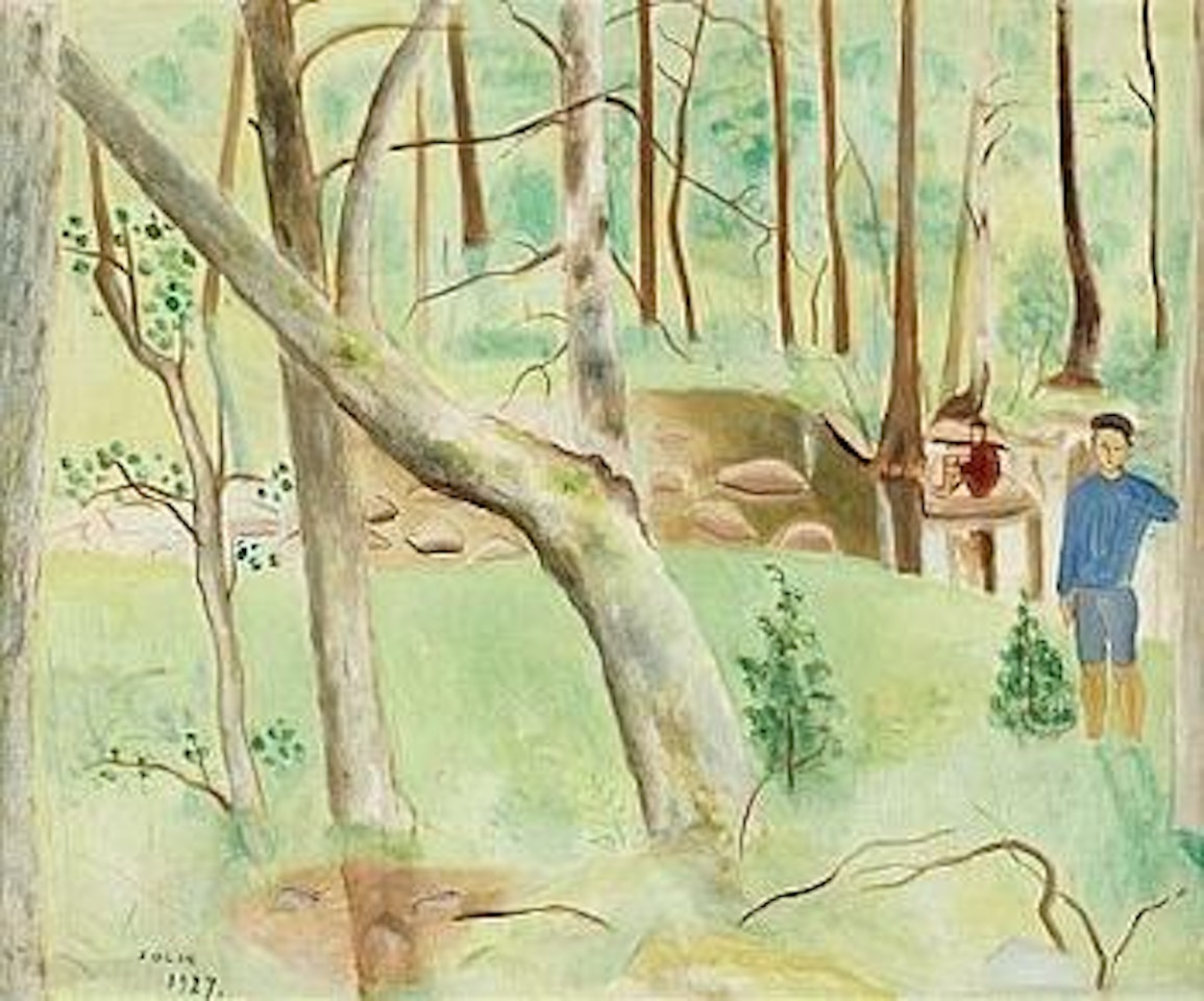 Skogstjärn - Klaveström by Einar Jolin