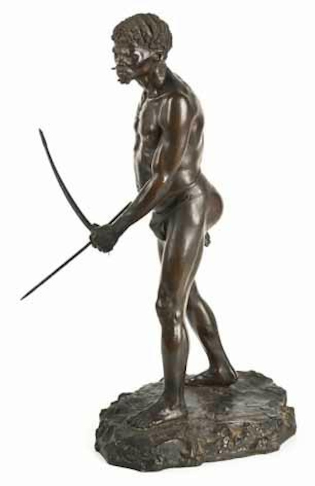 The Bushman Hunter by Anton van Wouw
