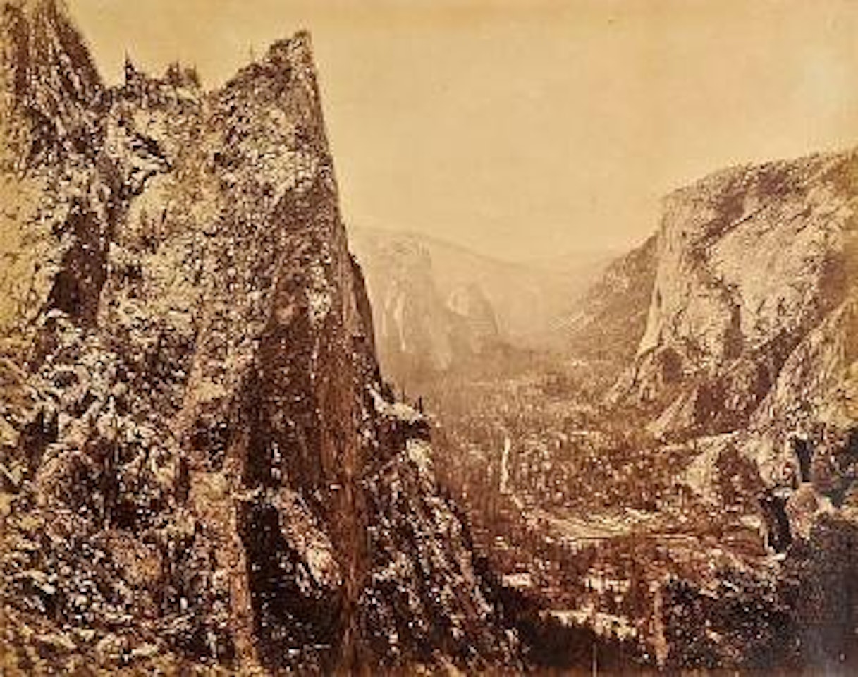 Cap of Liberty, Valley of the Yosemite No. 31 by Eadweard Muybridge