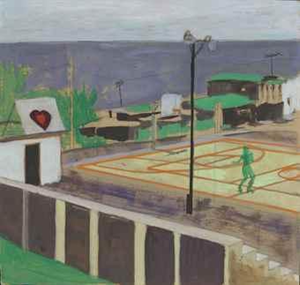 Study for Heart of Old San Juan by Peter Doig