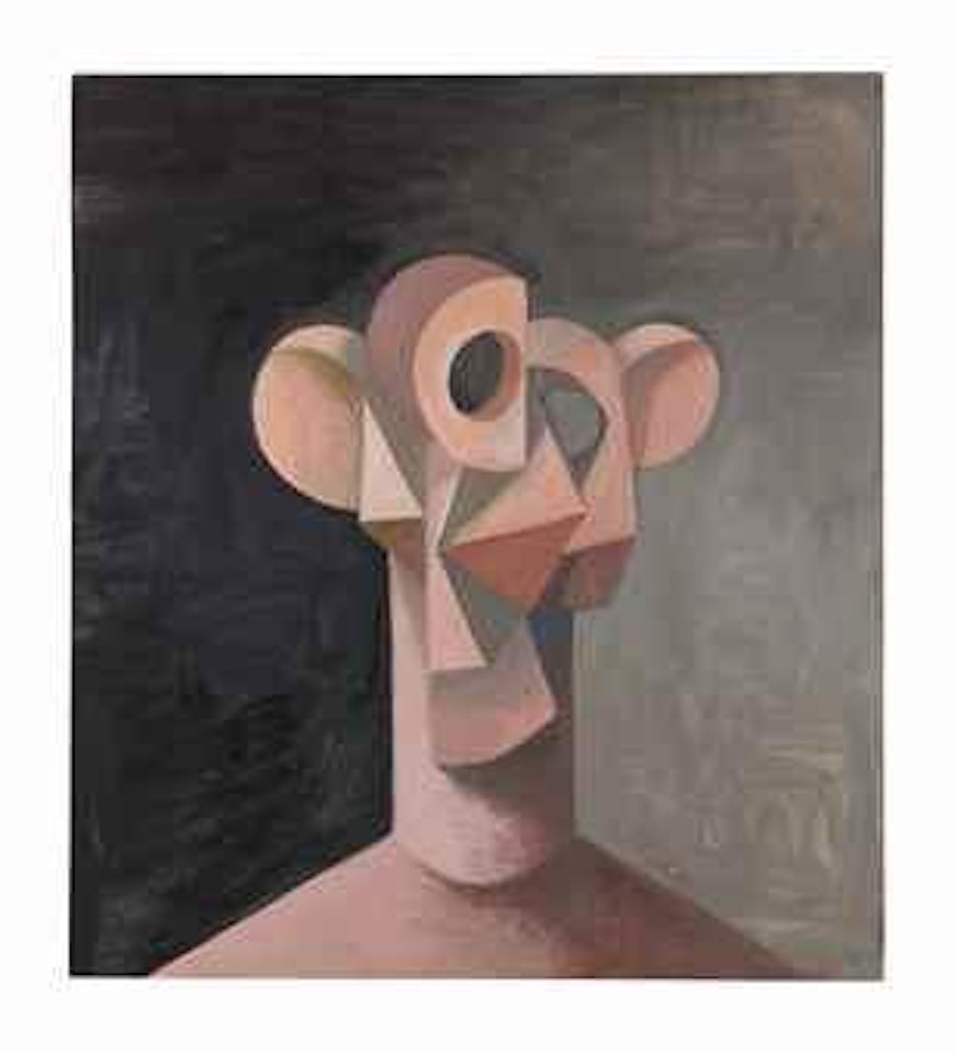 Constructed Head by George Condo