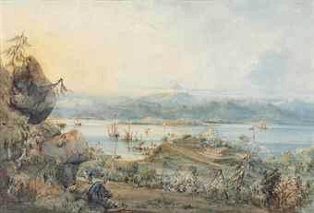 Matheson's Point. Jardine Matheson & Co.'s Godowns and offices at East Point, Hong Kong by Marciano Antonio Baptista