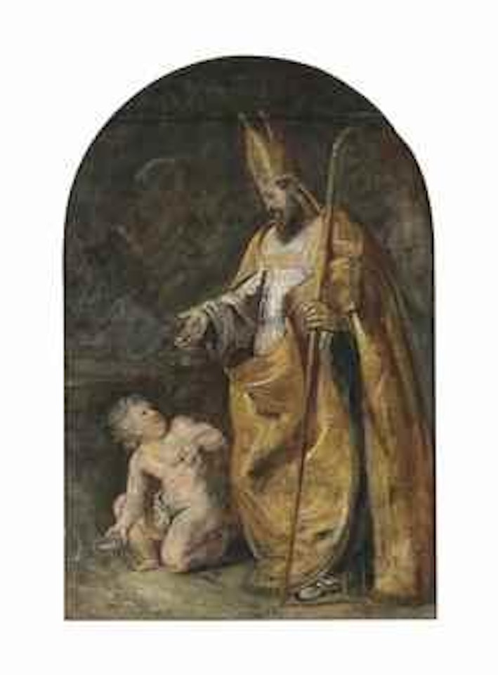 The Vision of St Augustine by Peter Paul Rubens