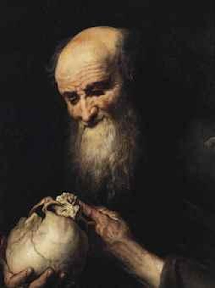 Old age by Attributed to Rembrandt Harmensz van Rijn