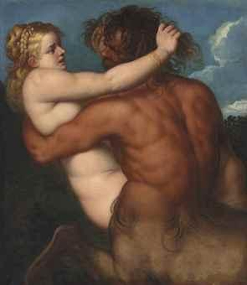 The Abduction of Deianira by Pietro Liberi