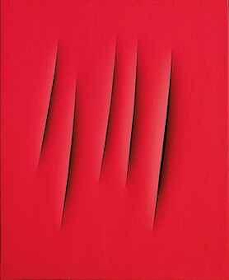 Concetto spaziale, Attese by Lucio Fontana