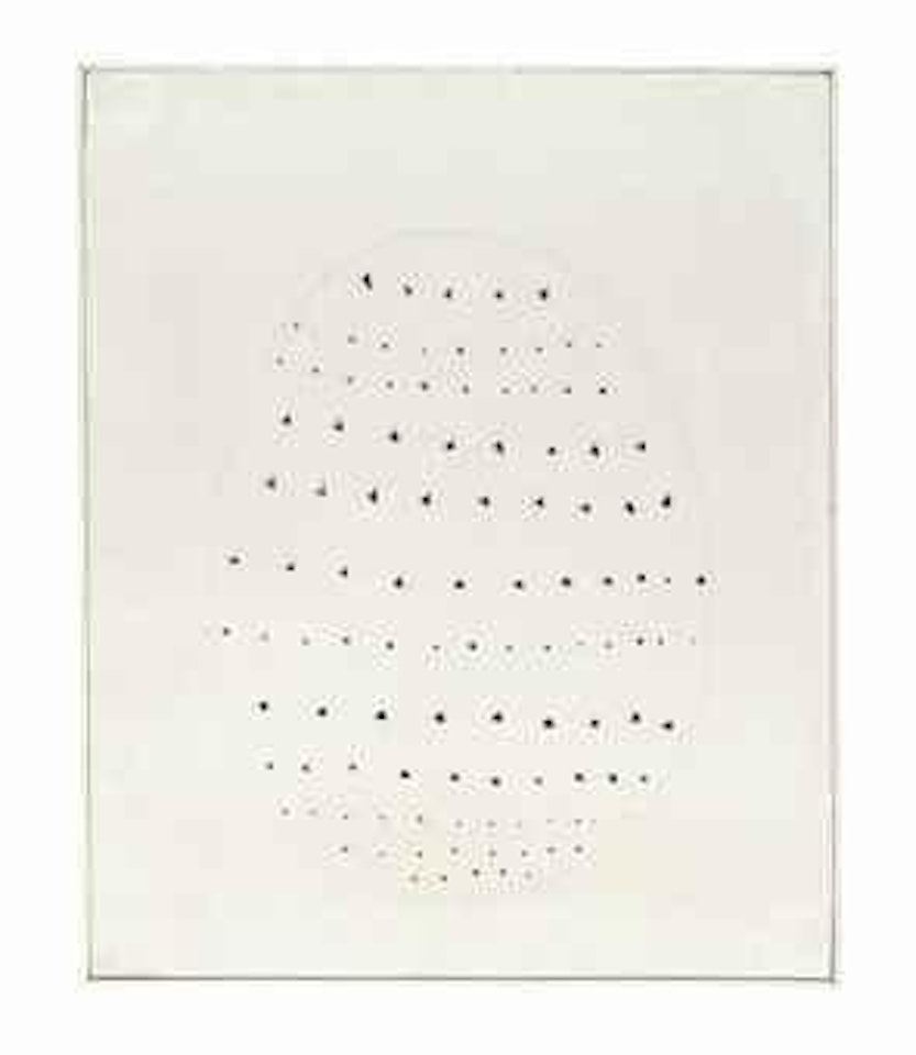 Concetto spaziale by Lucio Fontana