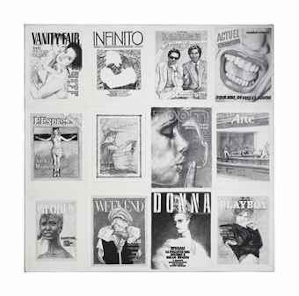 Copertine (Anno 1985) by Alighiero Boetti