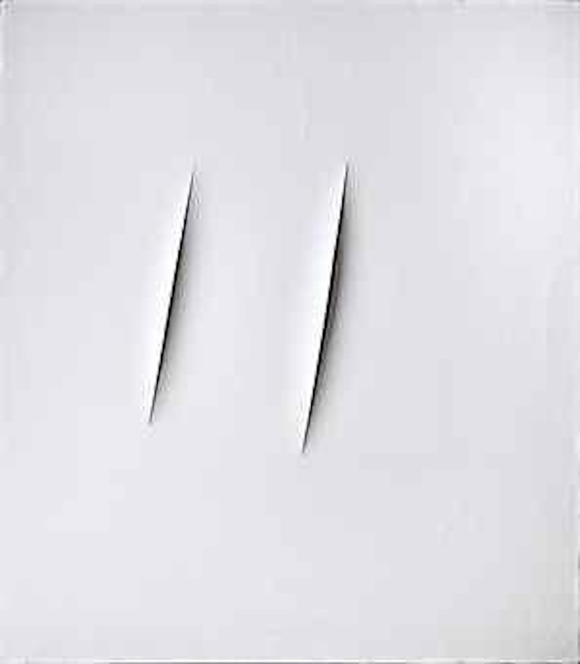 Concetto spaziale, Attese by Lucio Fontana