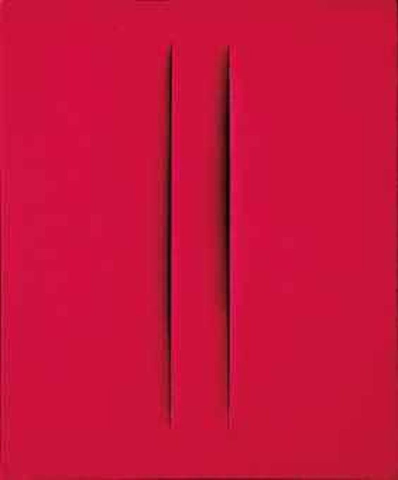 Concetto spaziale, Attese by Lucio Fontana