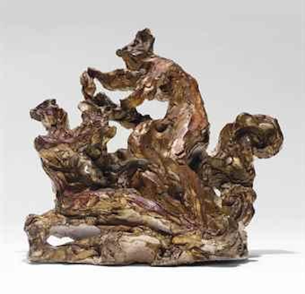 Donne sul sofa (Woman on the sofa) by Lucio Fontana