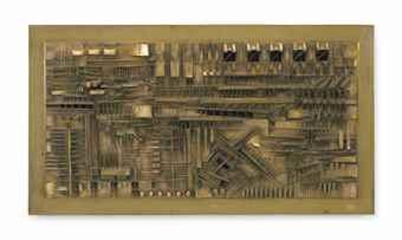 Bassorilievo by Arnaldo Pomodoro