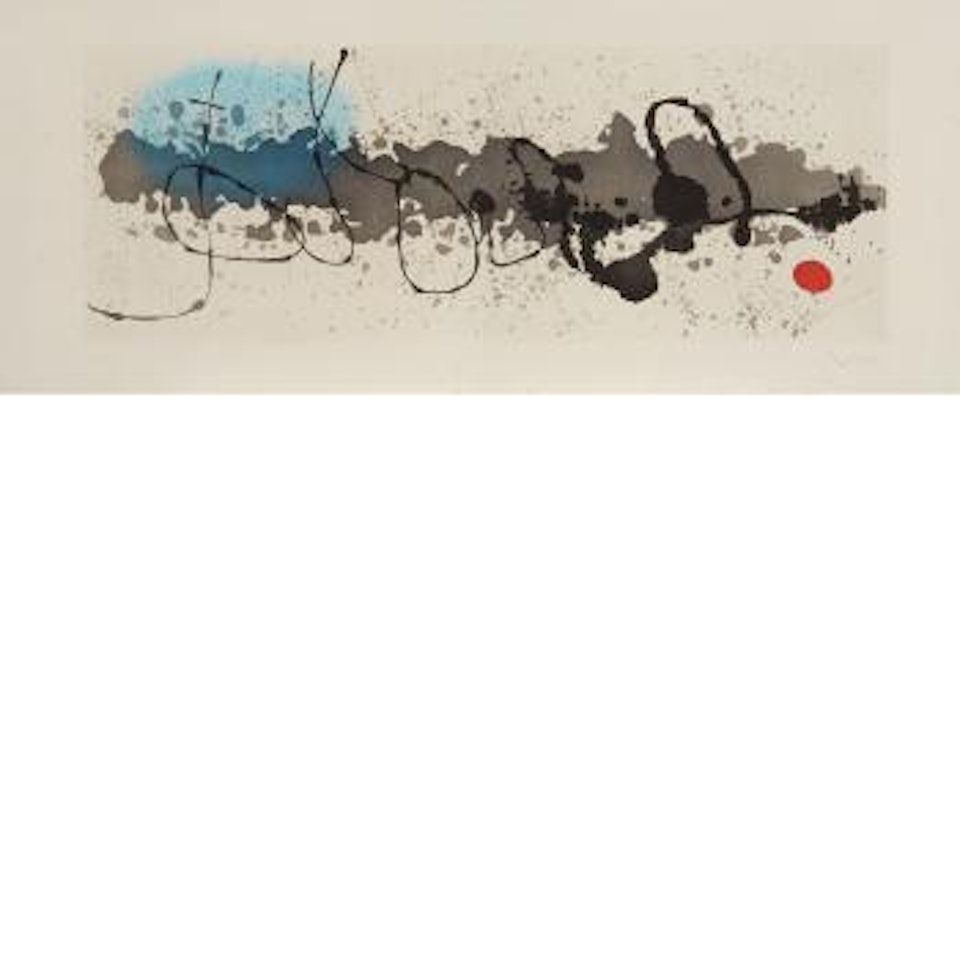 Trace Sur L'eau (D. 350; Mourlot 382; Cramer Books 82) by Joan Miró