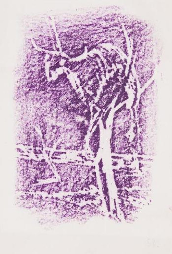 Ram caught in flood by Sidney Nolan
