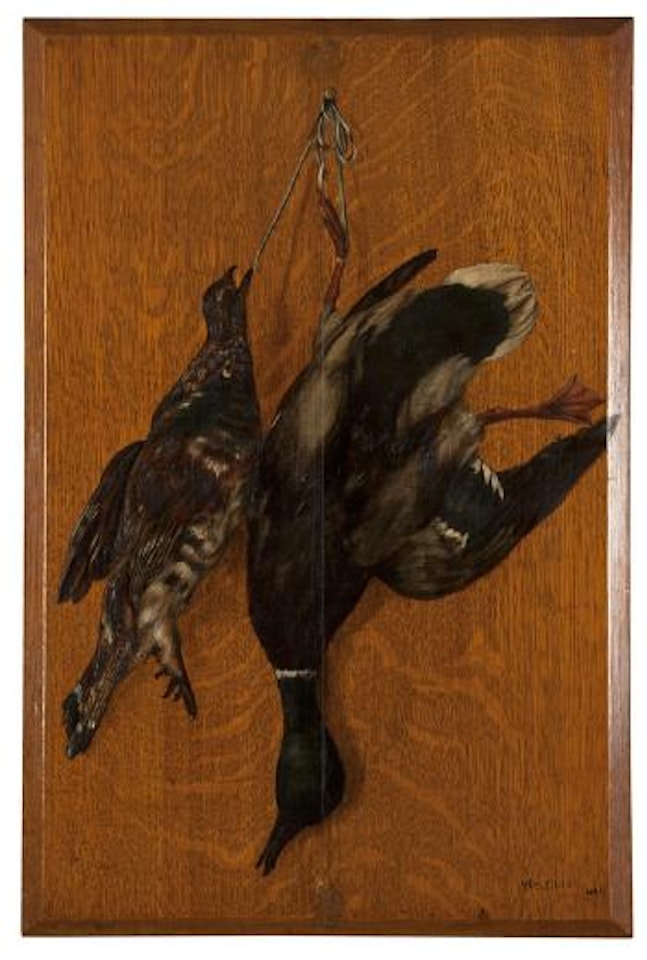 Trompe L'oeil (Optical Illusion) by William Merritt Chase