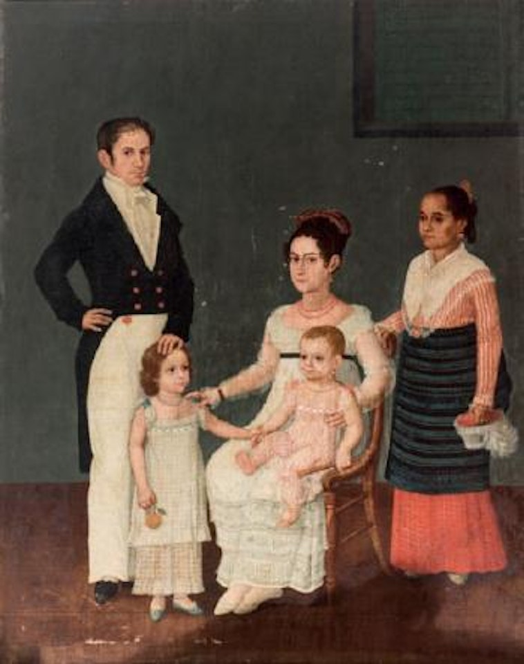 Retrato de la familia Azcárraga by Juan Arzeo