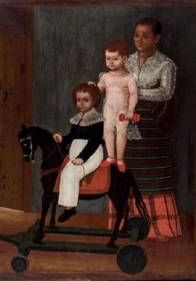 Retrato de la familia Azcárraga by Juan Arzeo