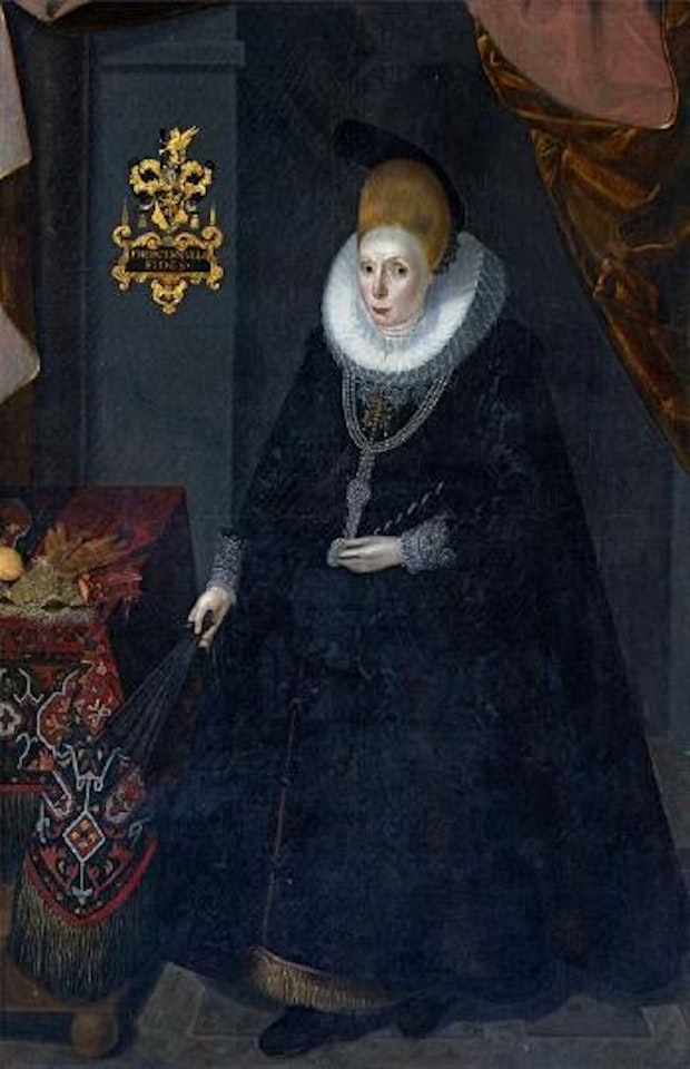 Portrait of Lady Stone, Wife of Sir William Ston by English School