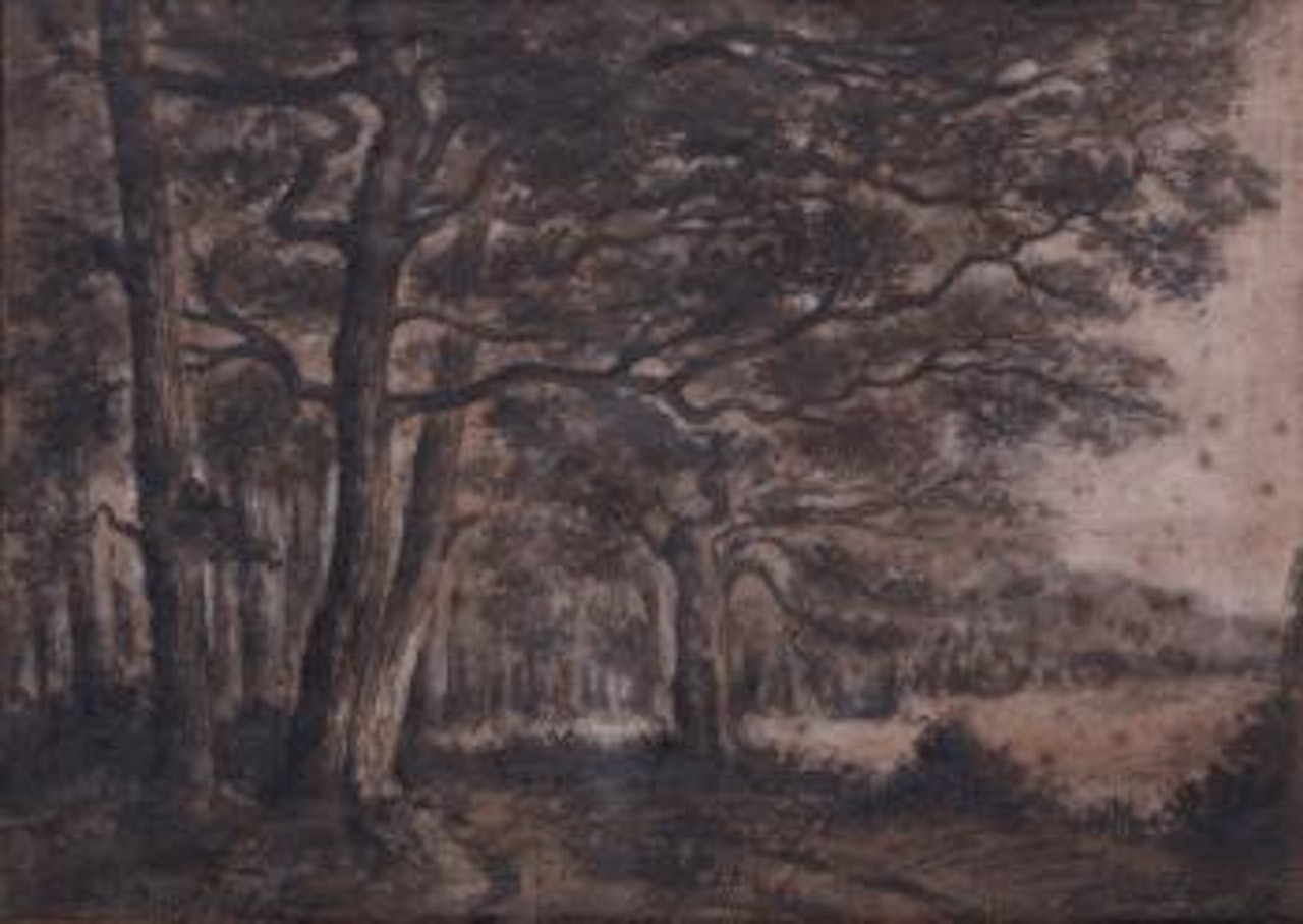 Les grands chênes by Théodore Rousseau