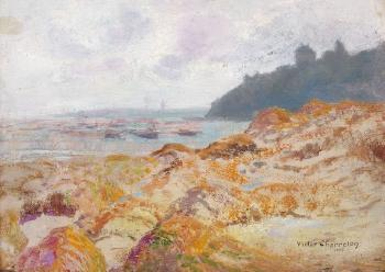 Paysage de bord de mer by Victor Charreton