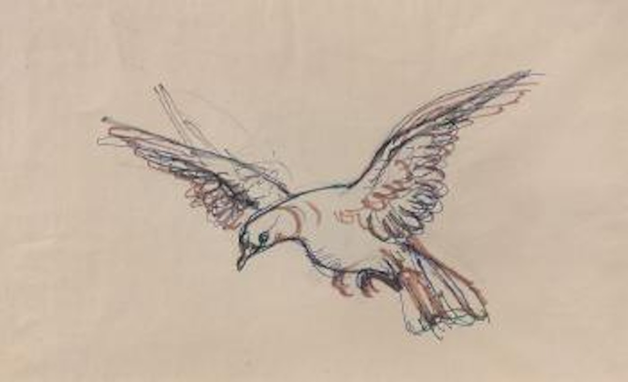 La colombe by Leonard Tsuguharu Foujita