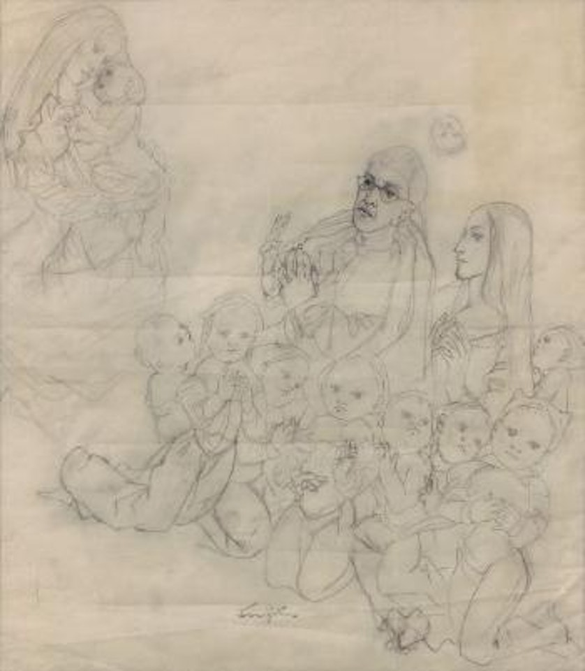 Adoration by Leonard Tsuguharu Foujita