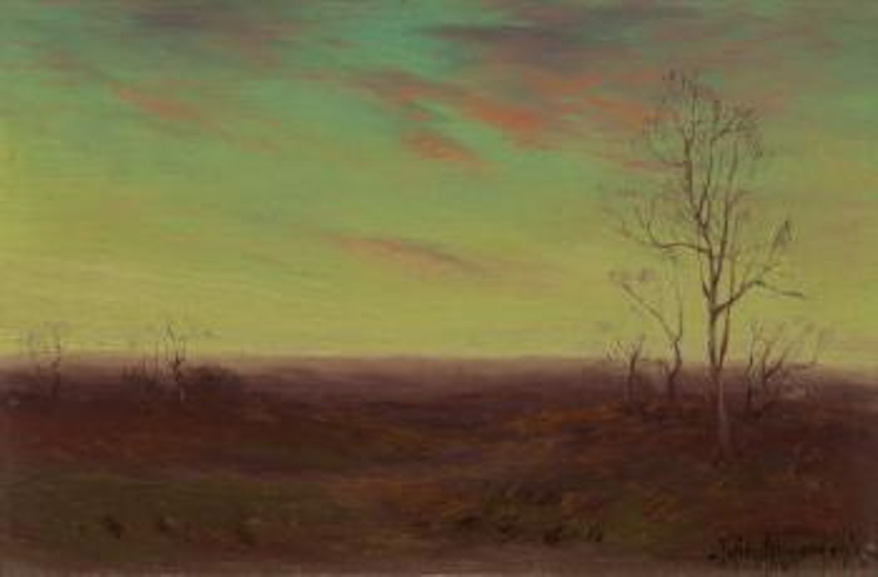 Winter Twilight Southwest Texas by Julian Onderdonk