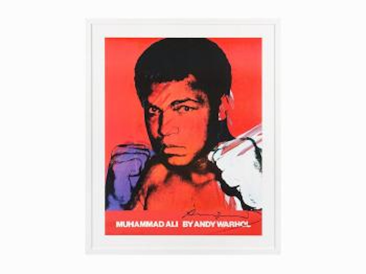 Muhammad Ali by Andy Warhol